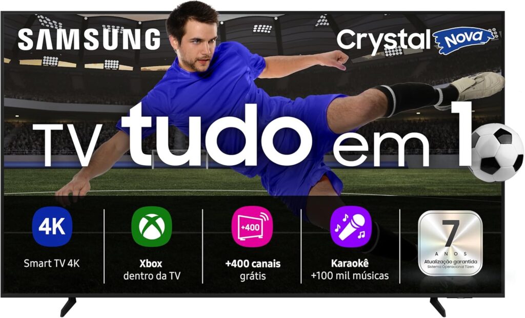 Samsung Smart TV 50 Crystal UHD 4K U8600F 2025 Tizen